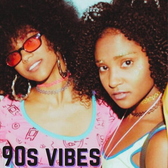 24PC Vintage Tattoo Choker Necklace Set with Daisy Flower Charm in Black Rainbow - Picture 5 of 9